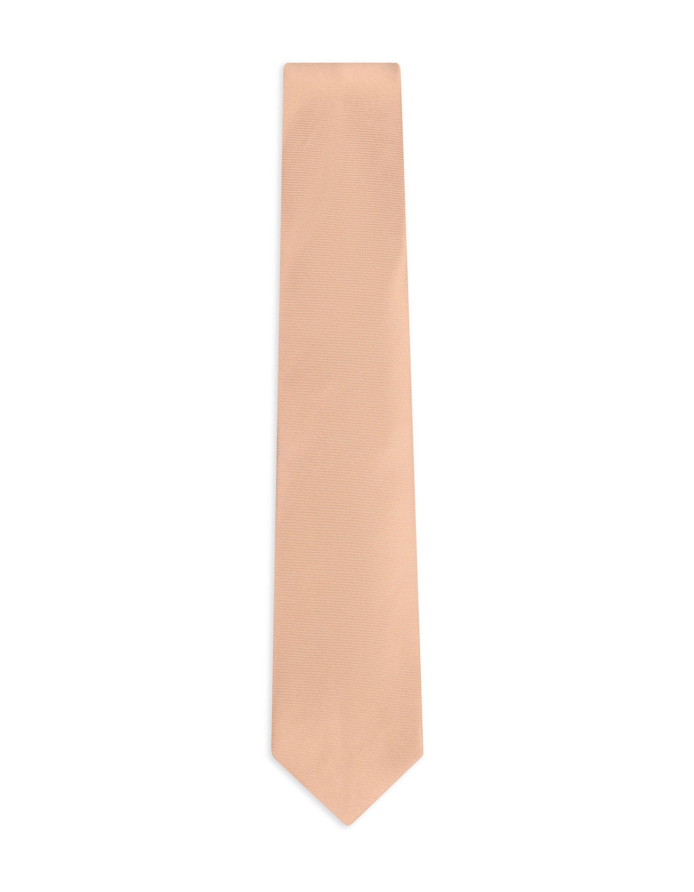 Beige Self Plain Tie