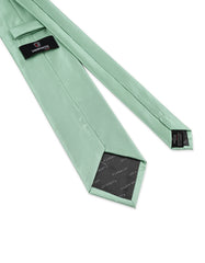 C Green Self Plain Tie