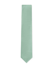 C Green Self Plain Tie