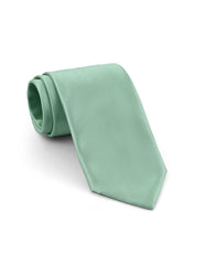 C Green Self Plain Tie