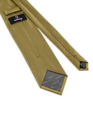 Olive Self Plain Tie