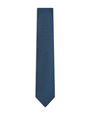 Navy Self Plain Tie