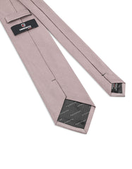 L Brown Self Plain Tie