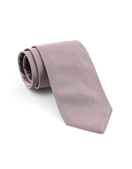 L Brown Self Plain Tie