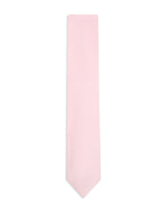 T Pink Self Plain Tie