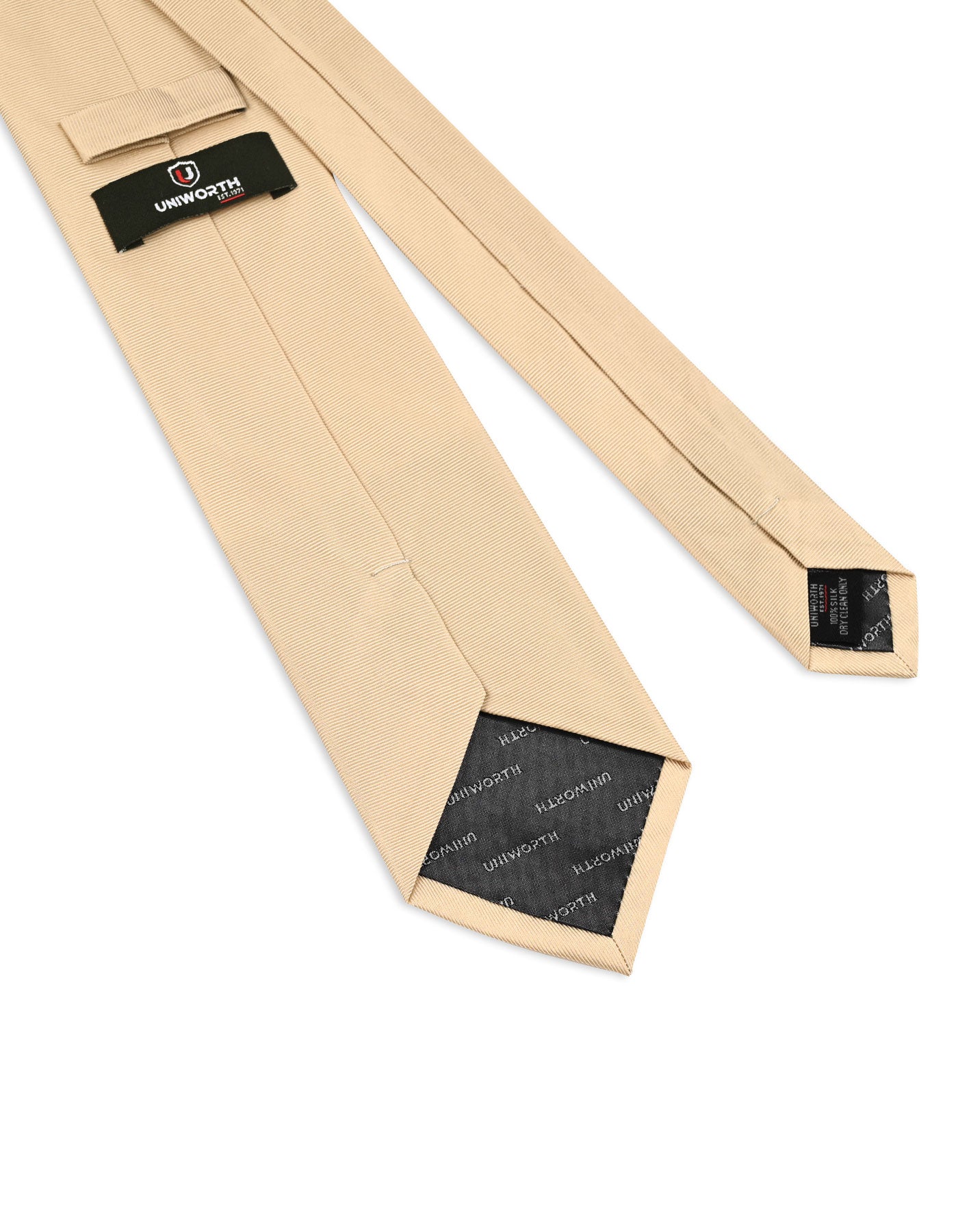 Golden Self Plain Tie