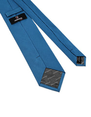 Teal Self Plain Tie
