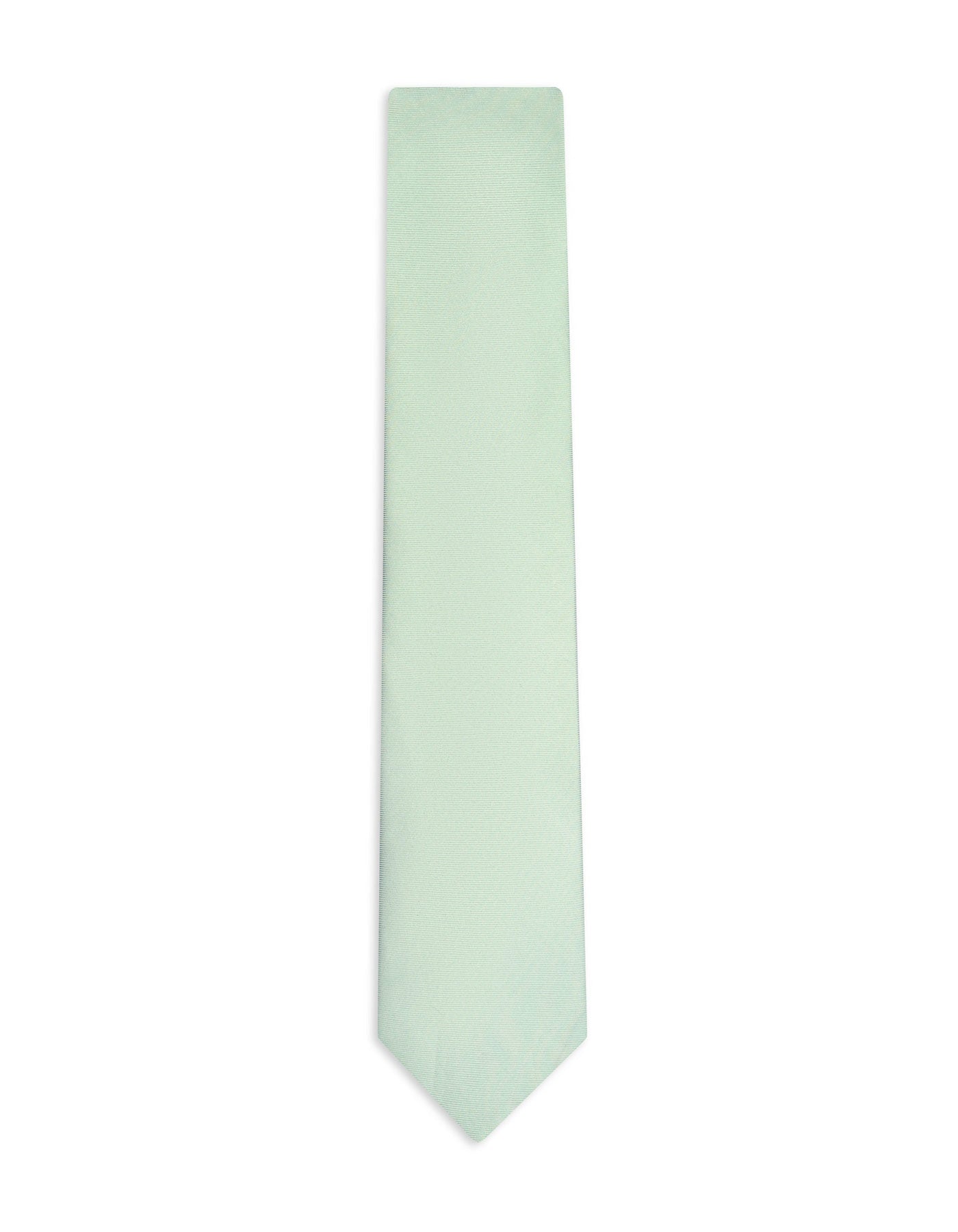 C Green Self Plain Tie