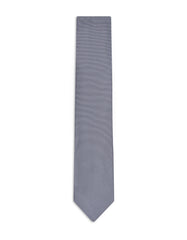 Grey Self Plain Tie