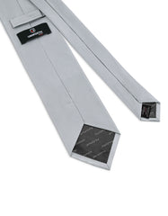 L Grey Self Plain Tie