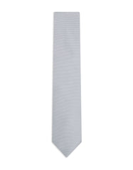 L Grey Self Plain Tie