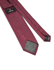Maroon Dotted Tie
