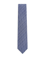 Navy Floral Tie