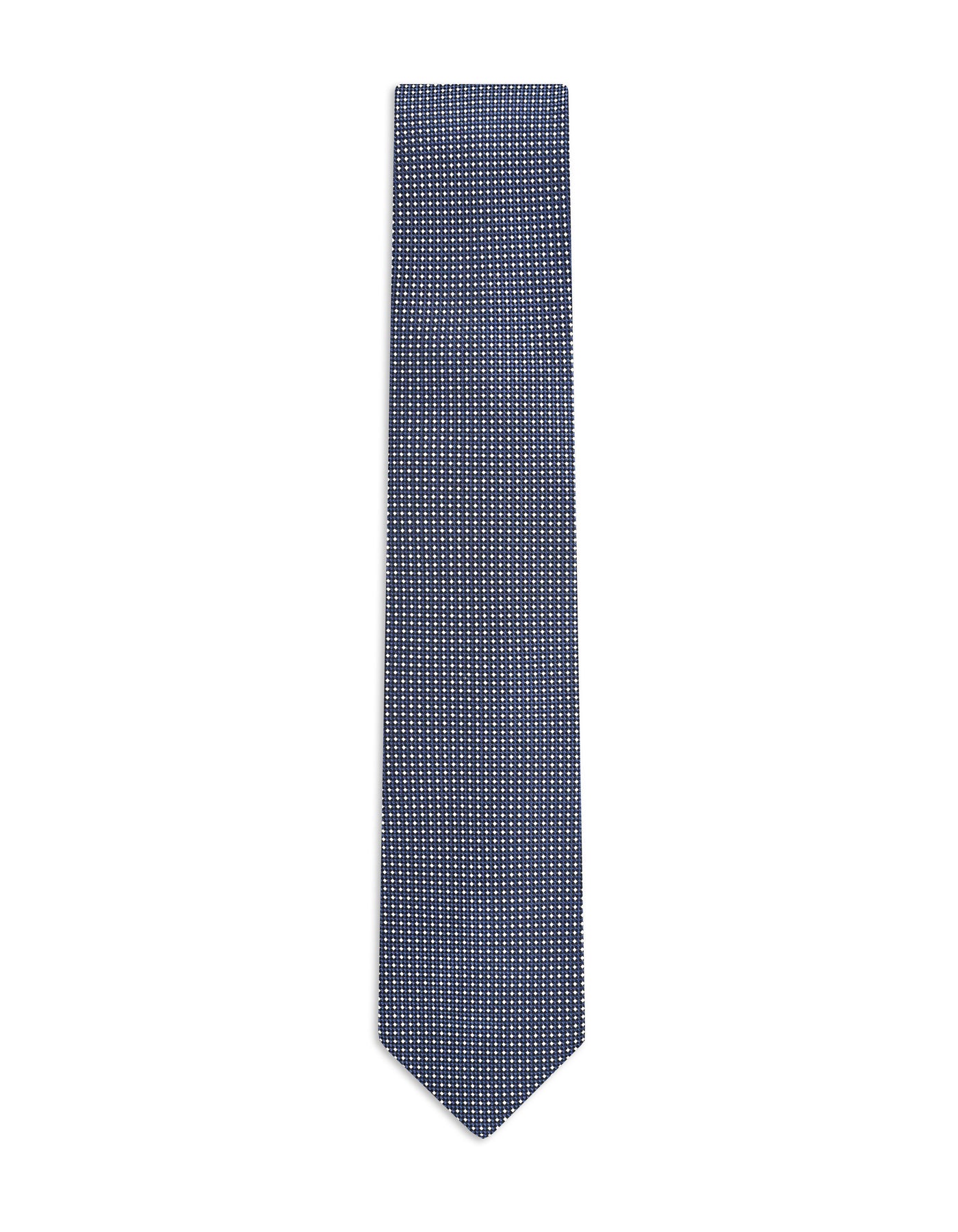 Navy Geometric Tie