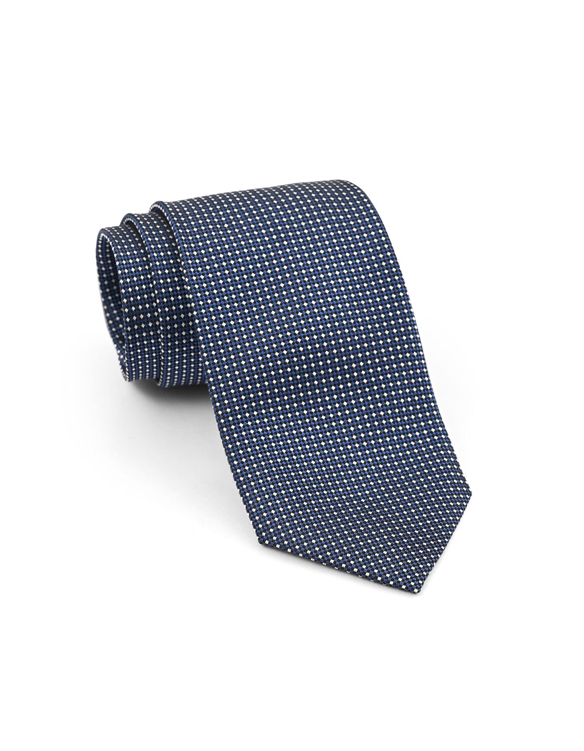 Navy Geometric Tie
