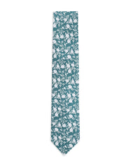 Ferozi Floral Tie