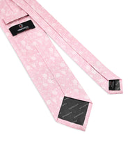 Pink Floral Tie