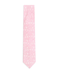 Pink Floral Tie