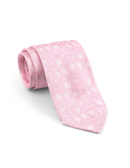 Pink Floral Tie