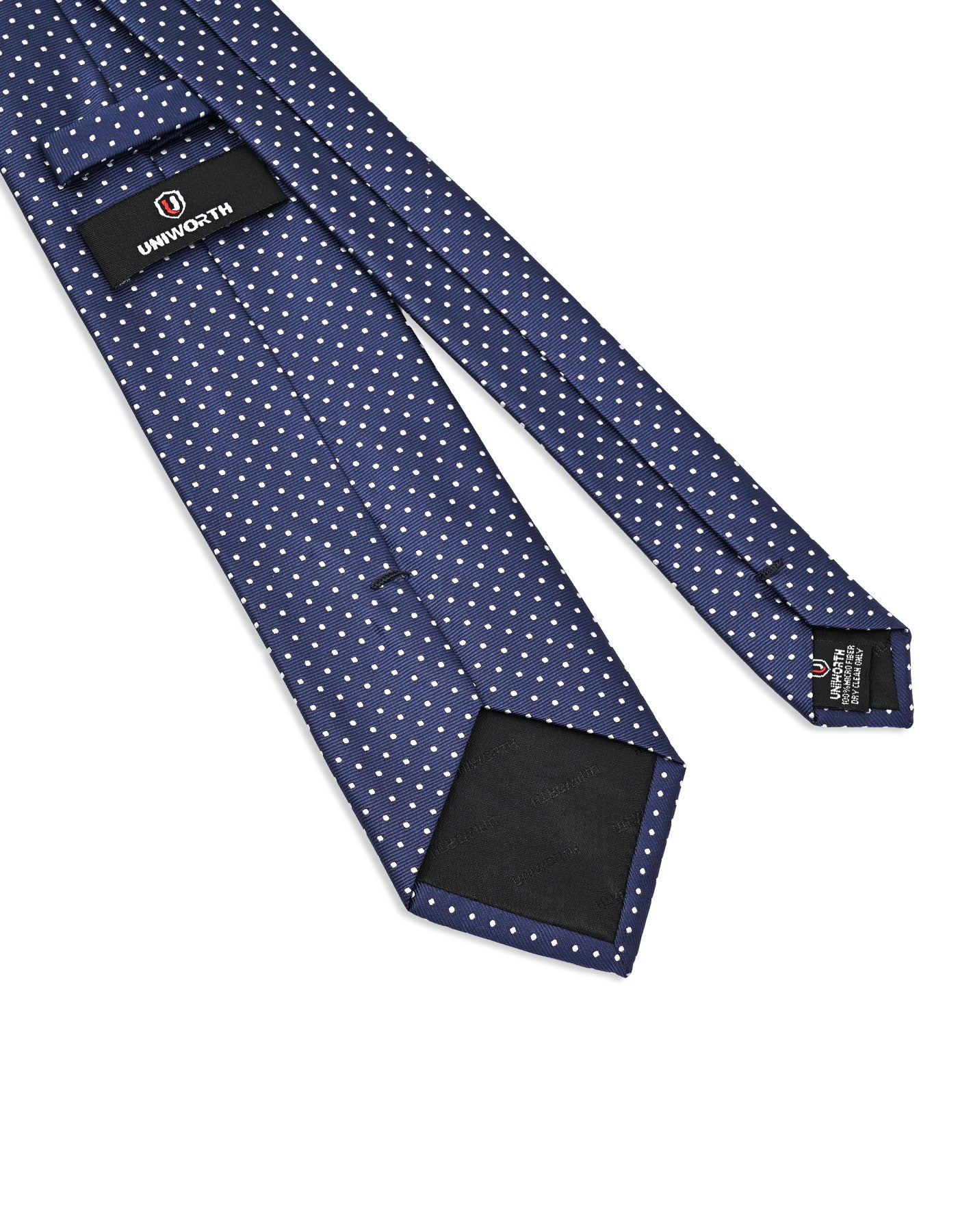 Navy Dotted Tie