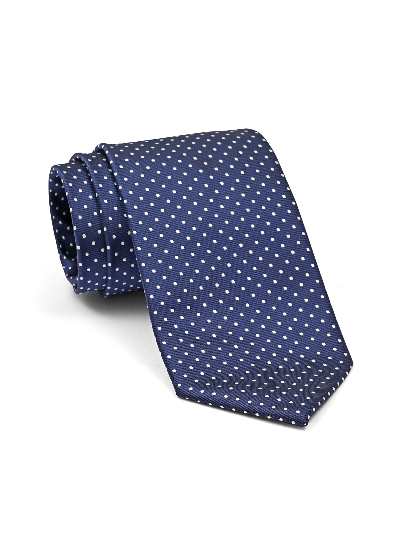 Navy Dotted Tie