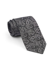 Black Paisley Tie