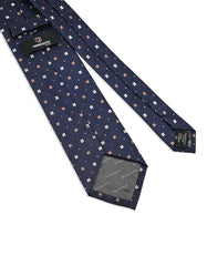 Blue Geometric Tie