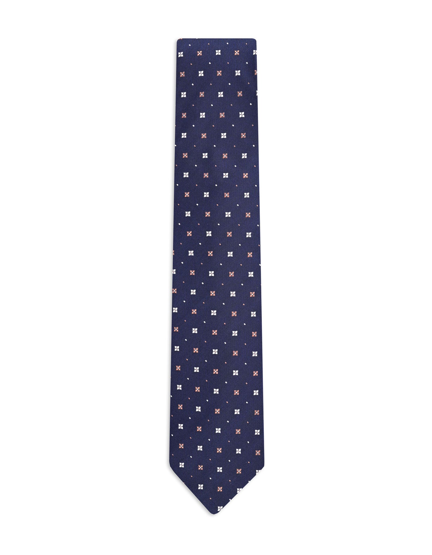 Blue Geometric Tie