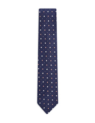 Blue Geometric Tie
