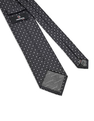 Black Geometric Tie