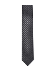 Black Geometric Tie