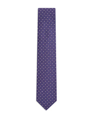 Indigo Geometric Tie