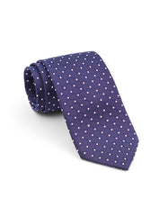 Indigo Geometric Tie