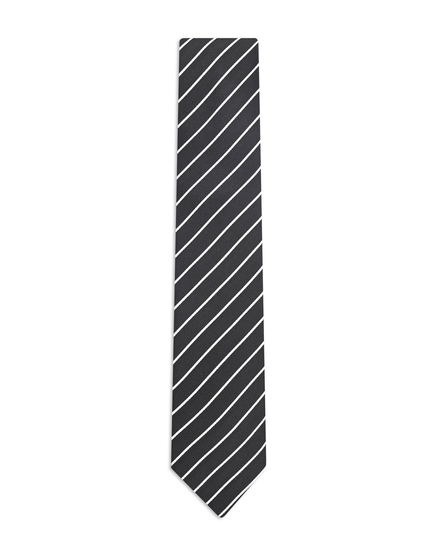 Black Stripe Tie