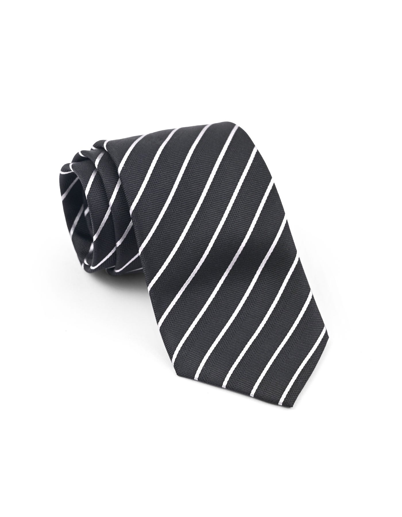Black Stripe Tie