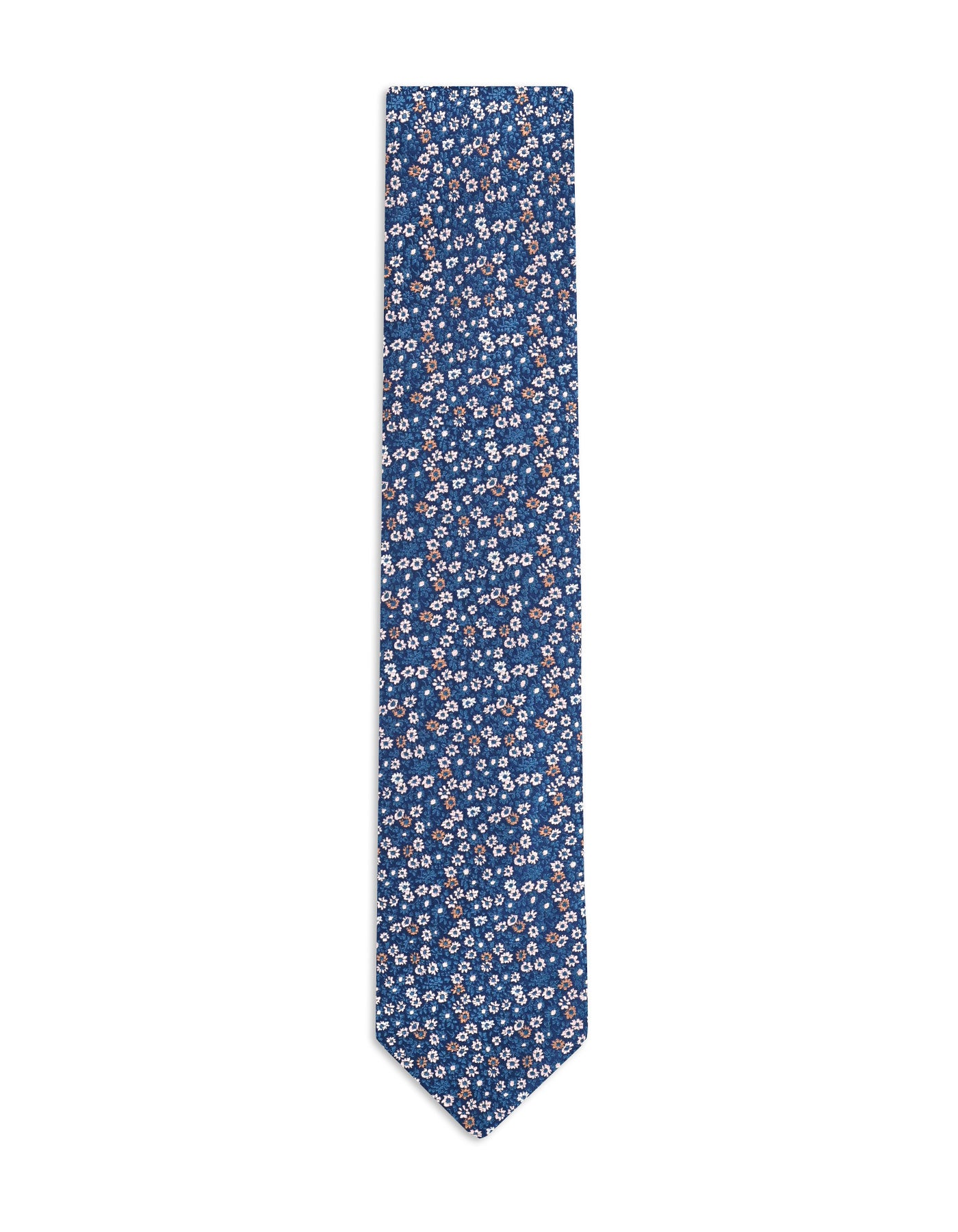 Blue Floral Tie