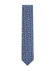 Blue Floral Tie