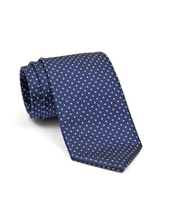 Navy Dotted Tie