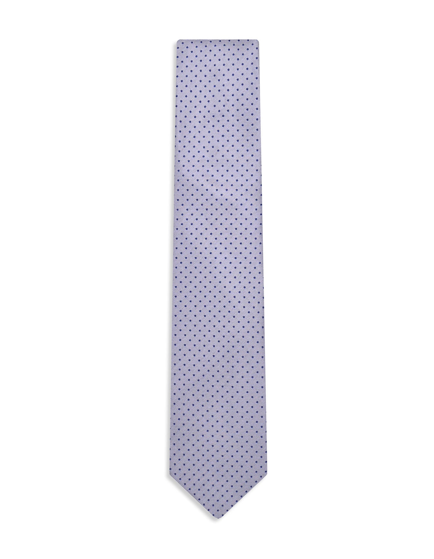 Grey Dotted Tie