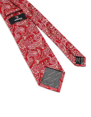 Red Paisley Tie
