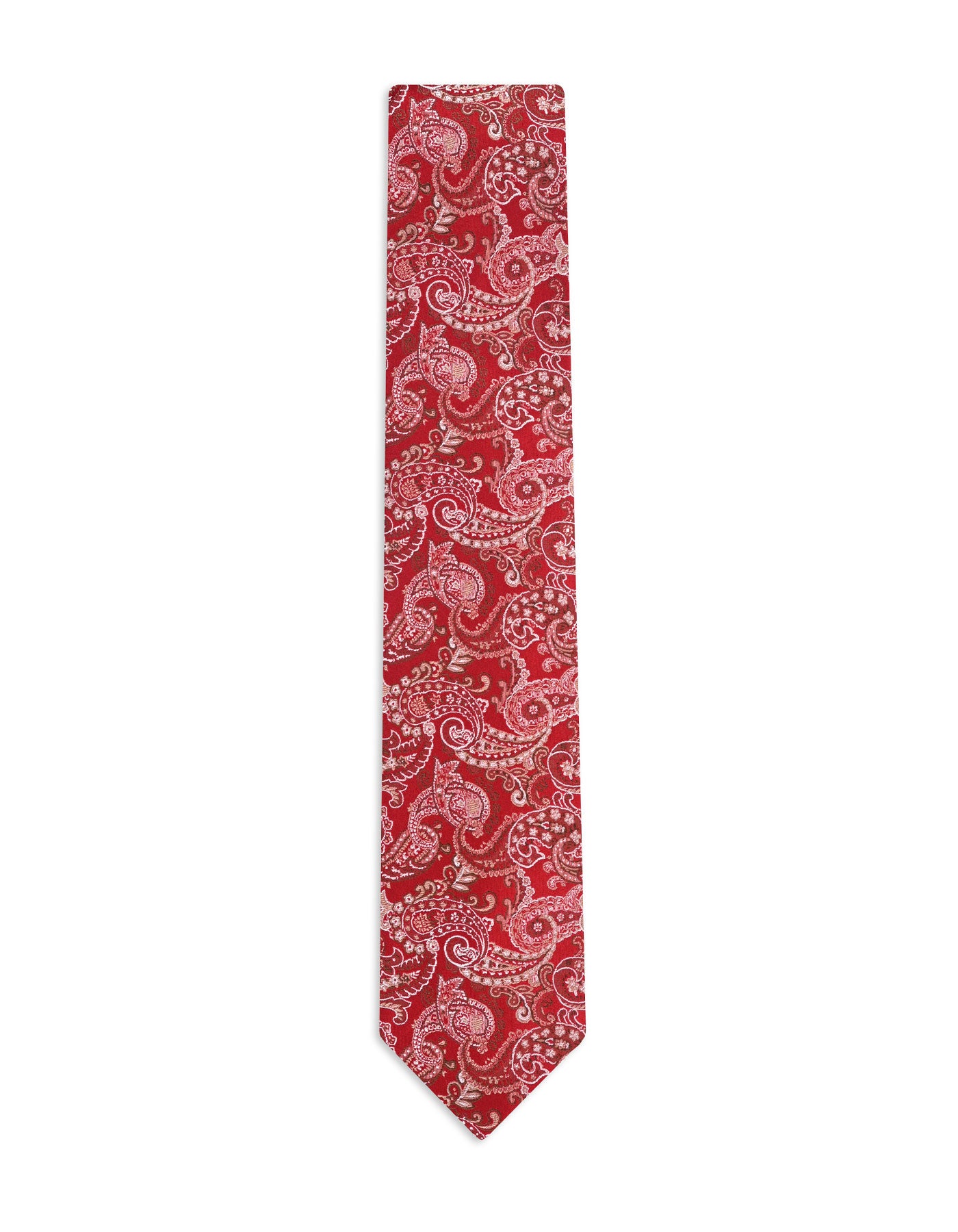 Red Paisley Tie