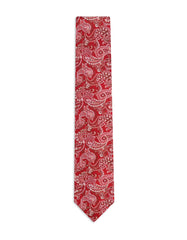 Red Paisley Tie