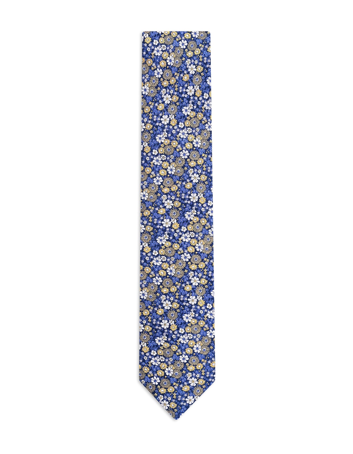Blue Floral Tie