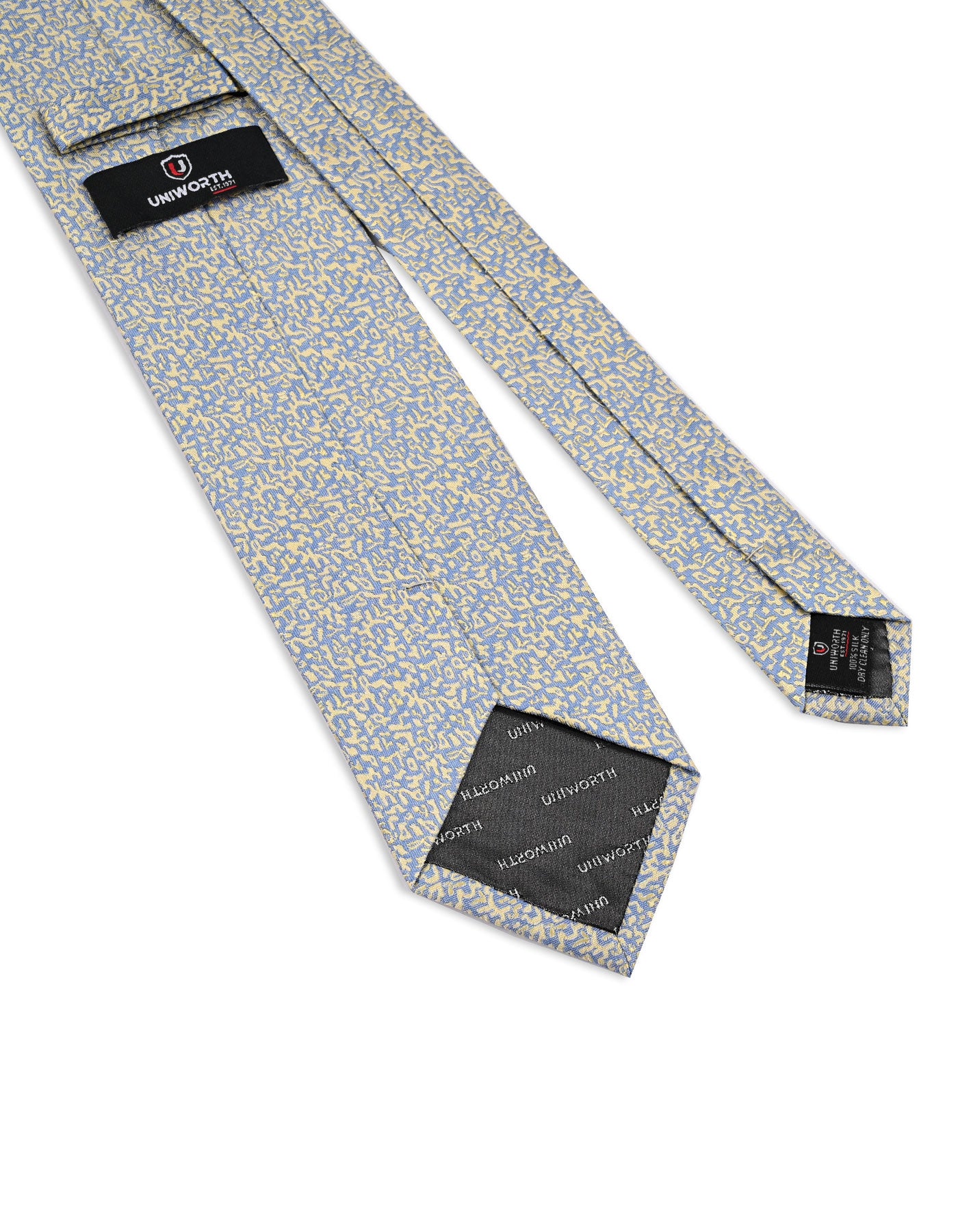 Lime Texture Tie