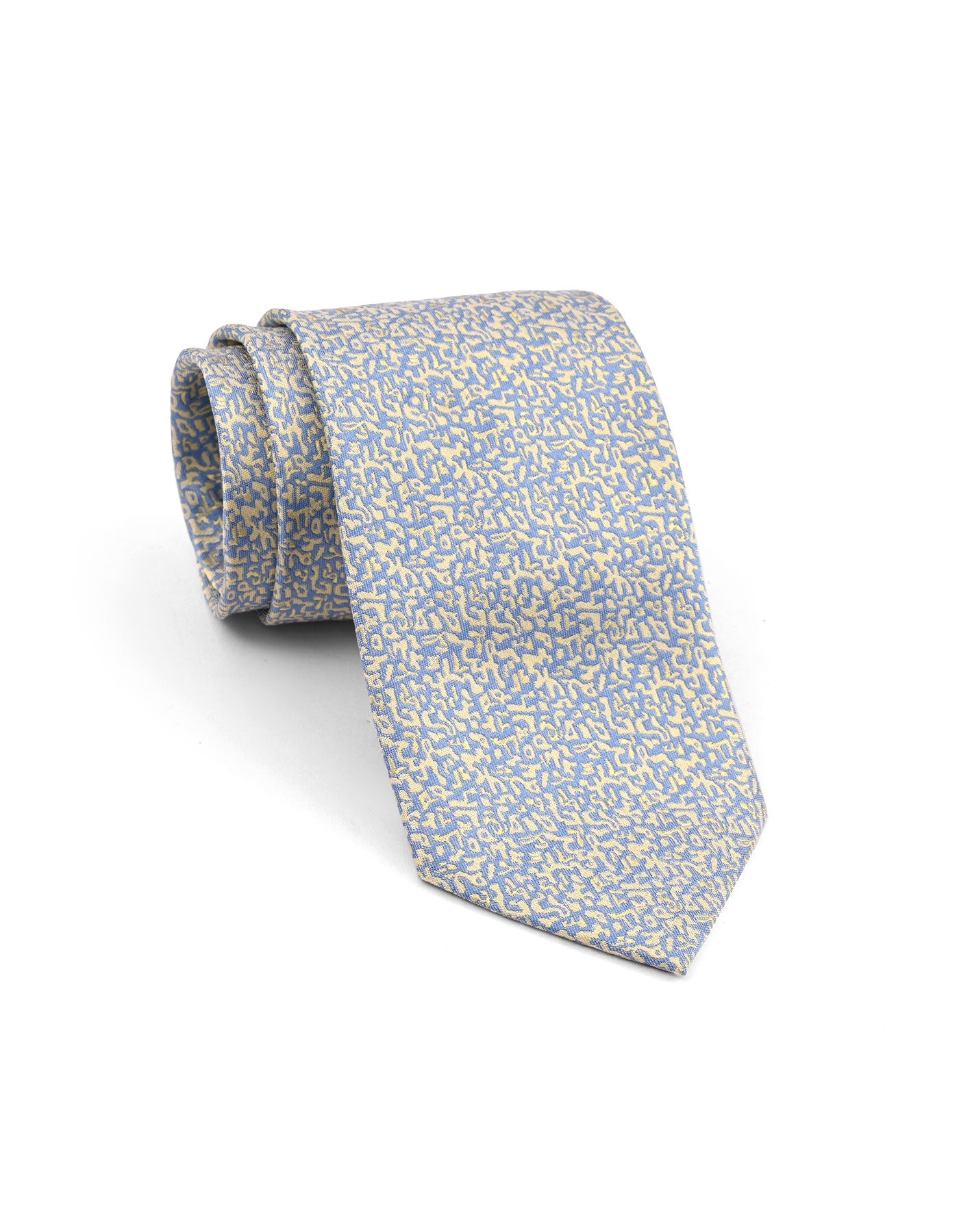 Lime Texture Tie