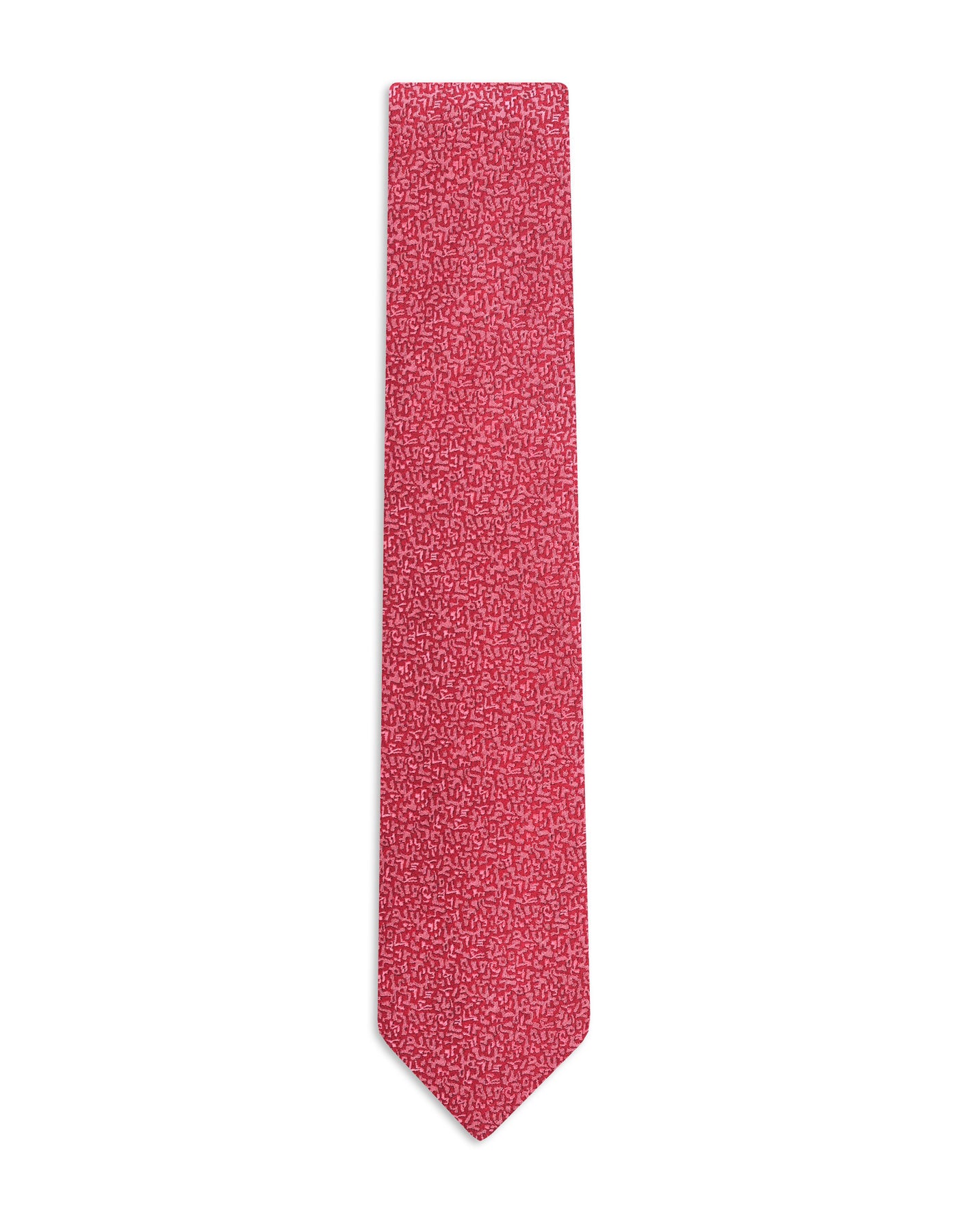 Red Texture Tie