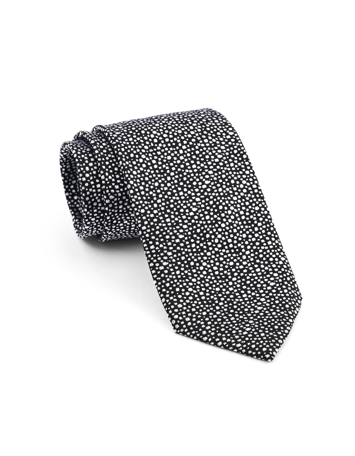 Black Texture Tie