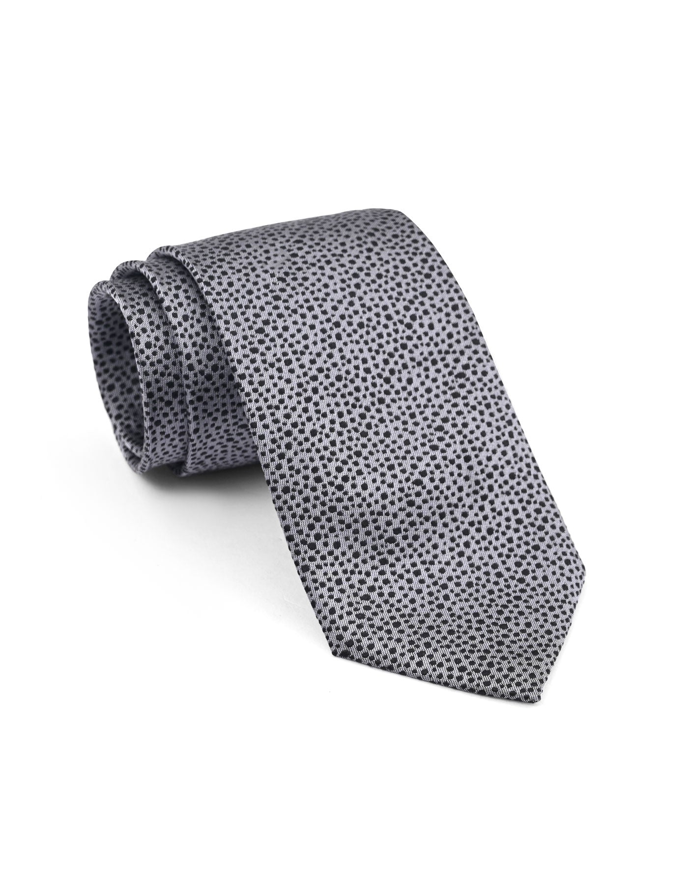Grey Texture Tie