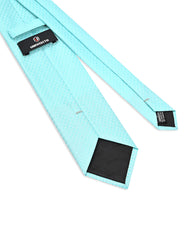 Teal Geometric Tie