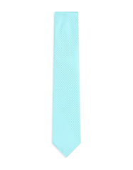 Teal Geometric Tie